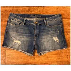 Mavi Distressed Jean Shorts